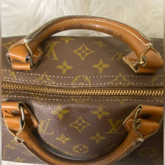 Rare Louis Vuitton Vintage (70s) Speedy Satchel By The French Company - Picture 7 of 17
